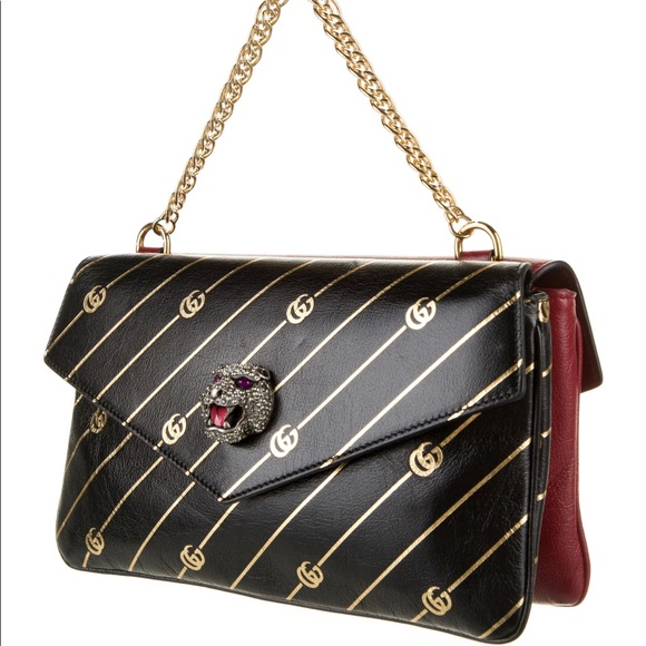 Gucci Thiara Double Shoulder Bag gg marmont - Picture 1 of 14